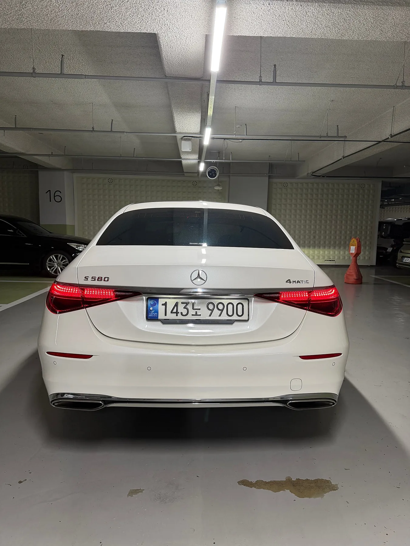 벤츠 S580L 4MATIC 2022 흰색 사진 2