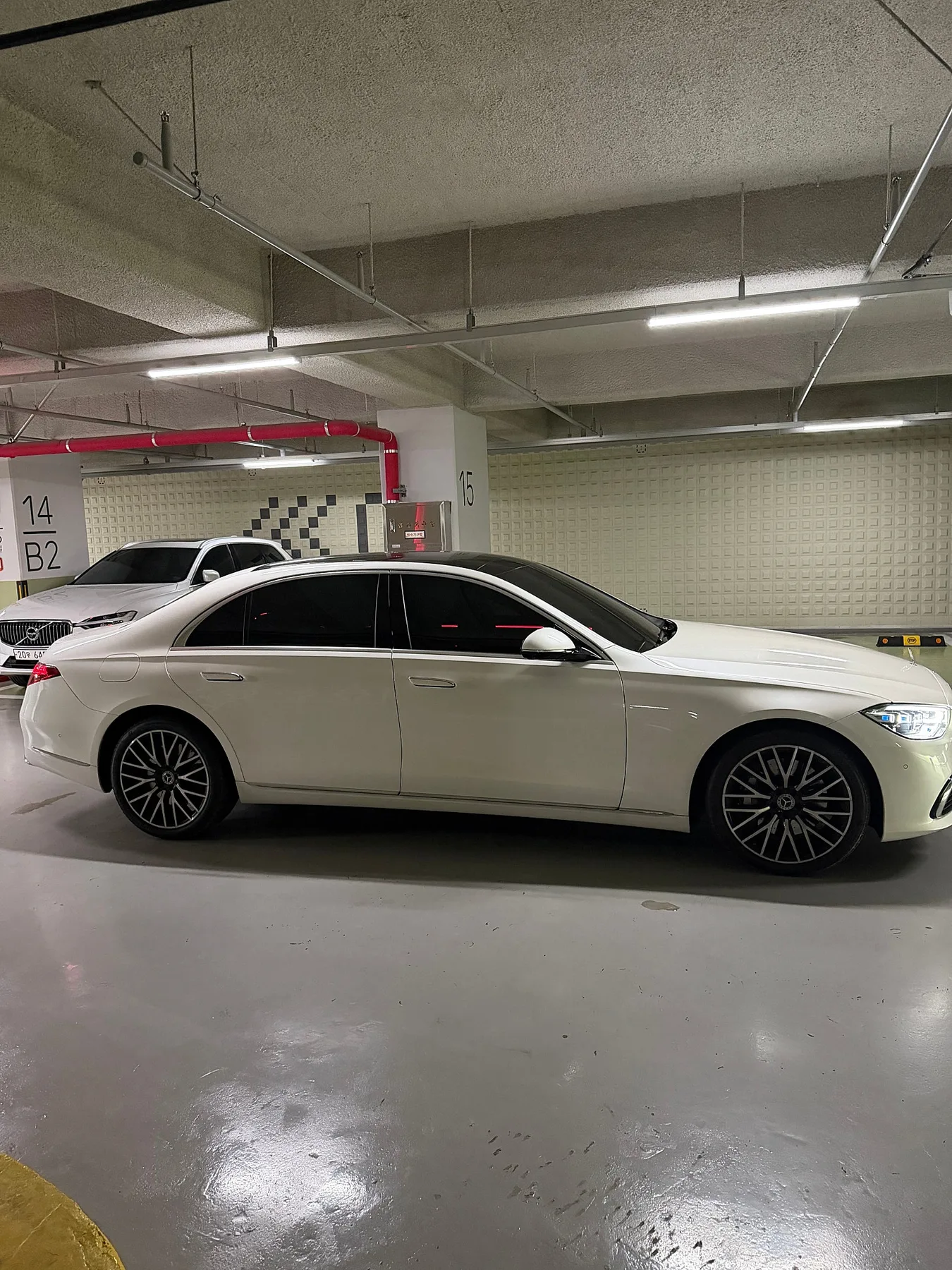 벤츠 S580L 4MATIC 2022 흰색 사진 6