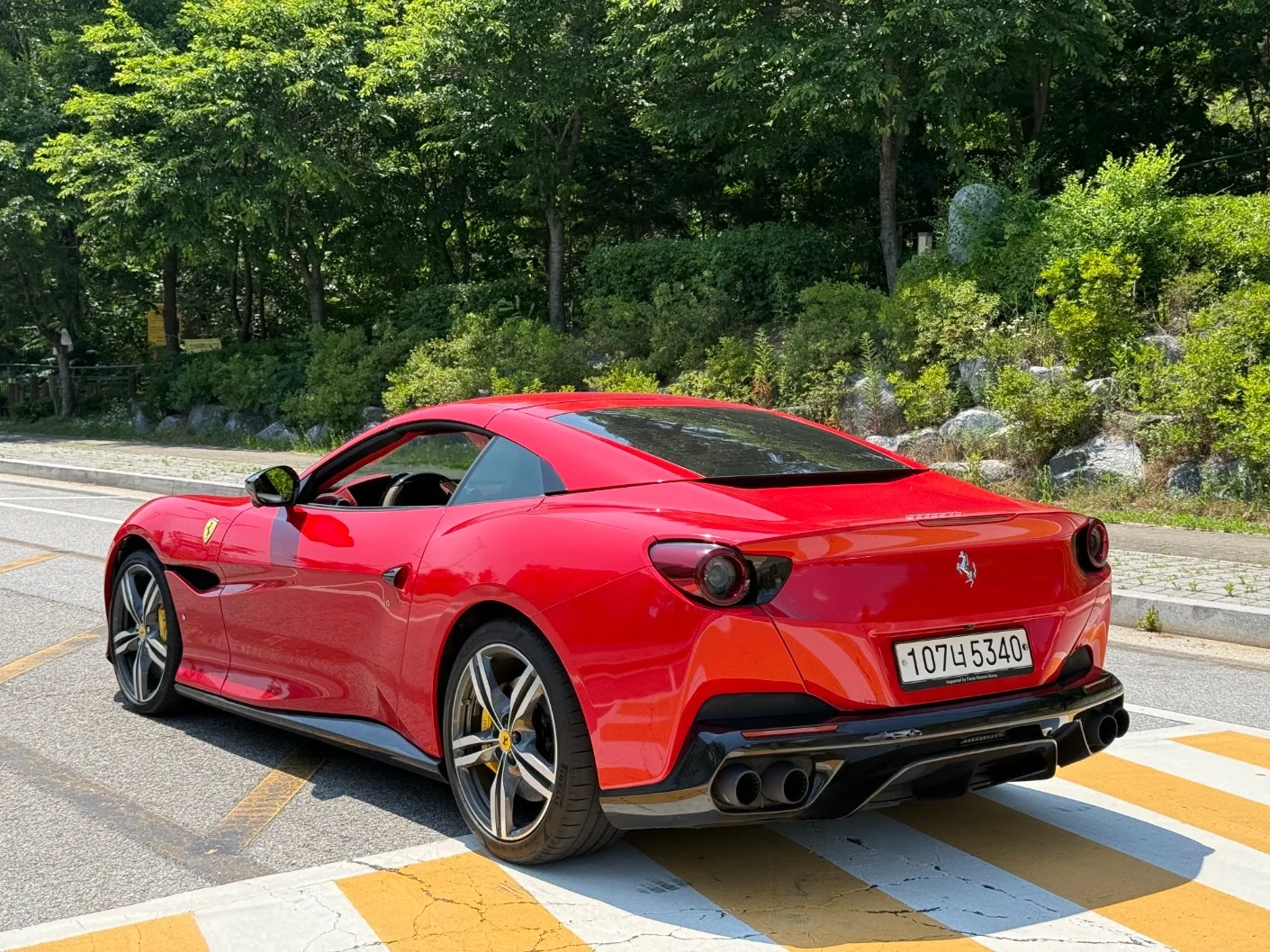 페라리 포르토피노 GT 2020 레드 사진 5