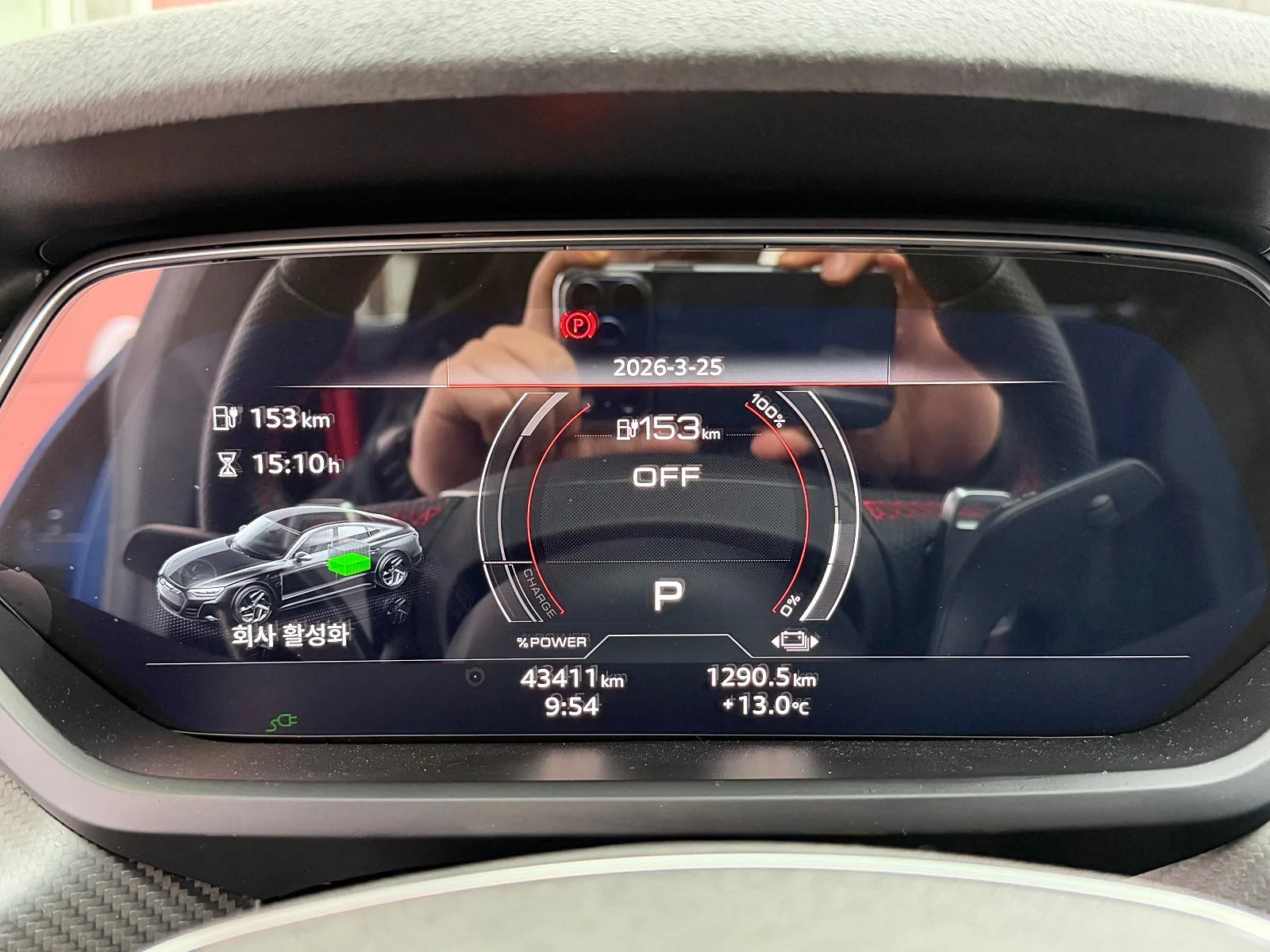 아우디 RS e-tron GT 2021 블루 사진 5