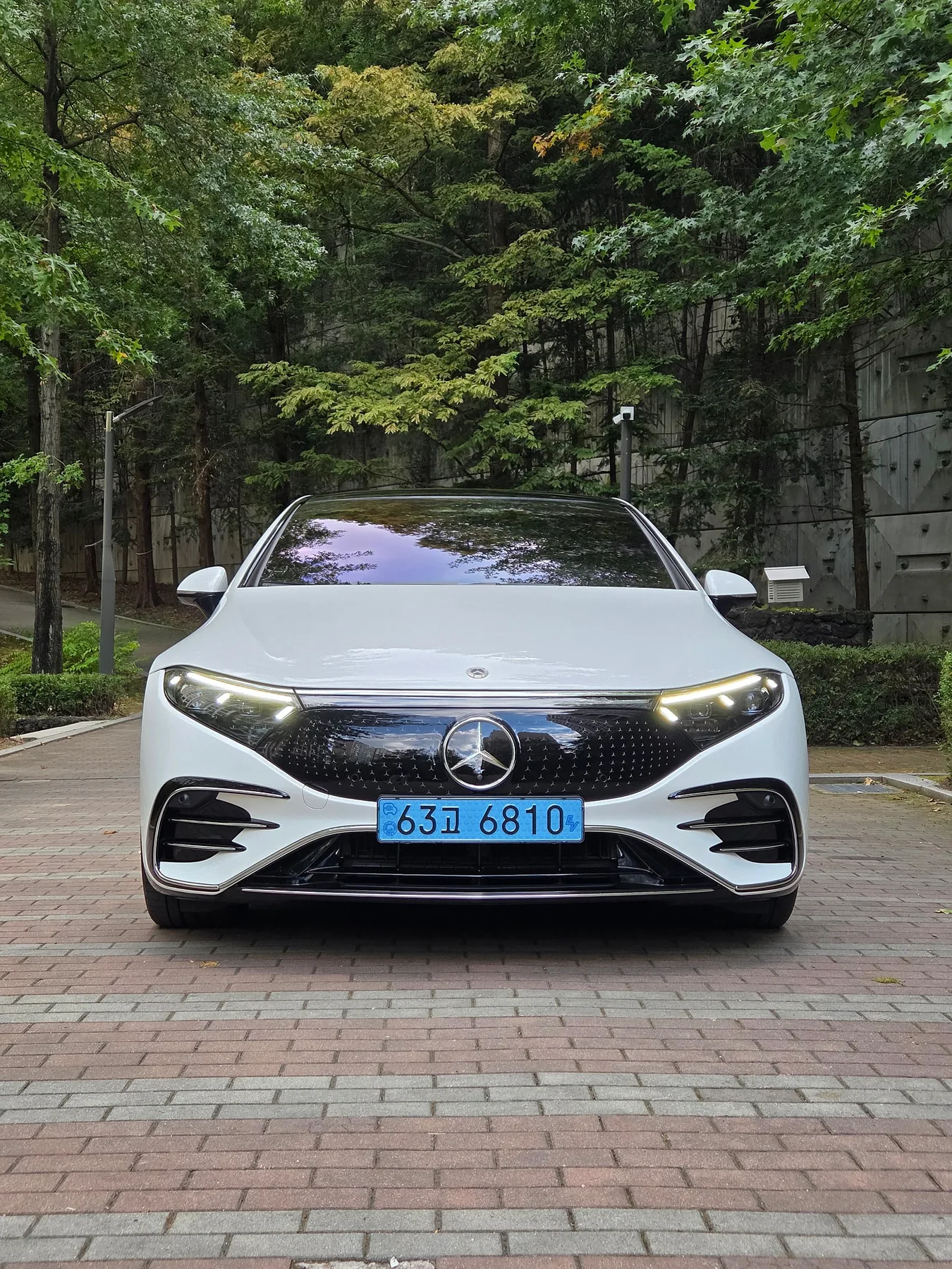 벤츠 EQS 450 AMG+ Line 2022 화이트 사진 1