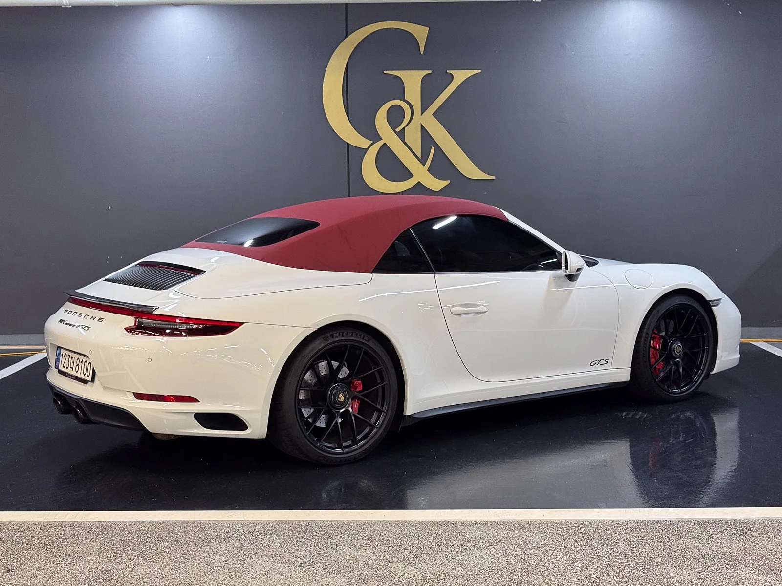 포르쉐 911 카레라 4 GTS 카브리올레 2017 화이트 사진 4
