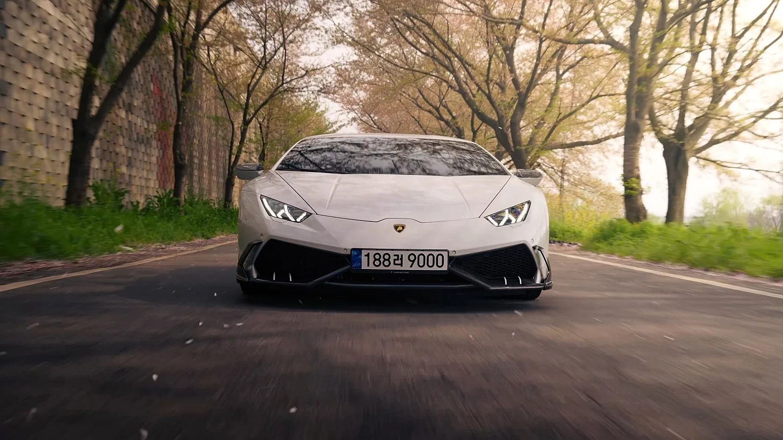 람보르기니 우라칸 LP610-4 쿠페 2015 화이트 사진 1