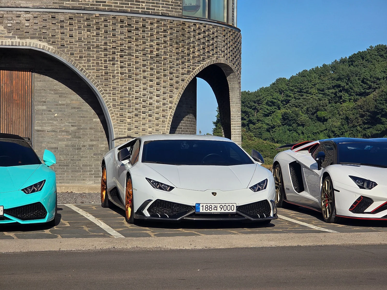 람보르기니 우라칸 LP610-4 쿠페 2015 화이트 사진 8