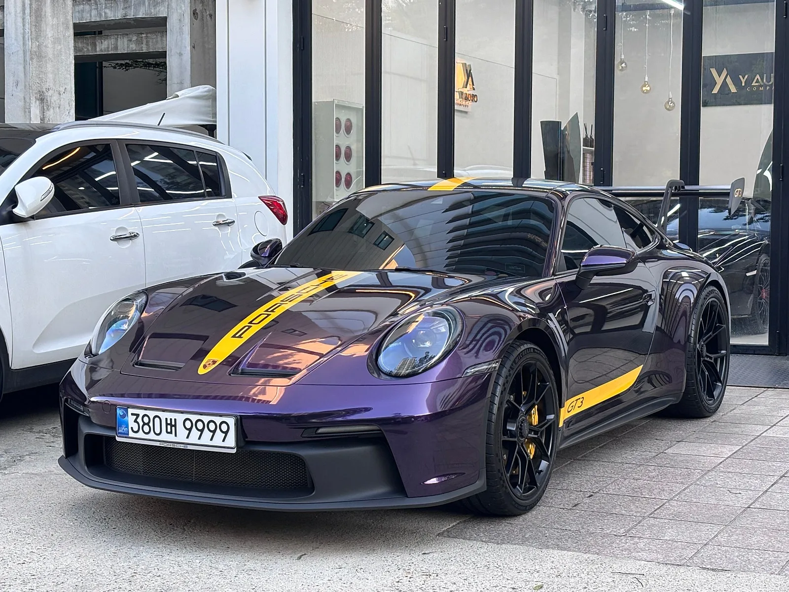 포르쉐 911 GT3 2022 바이올렛 사진 1