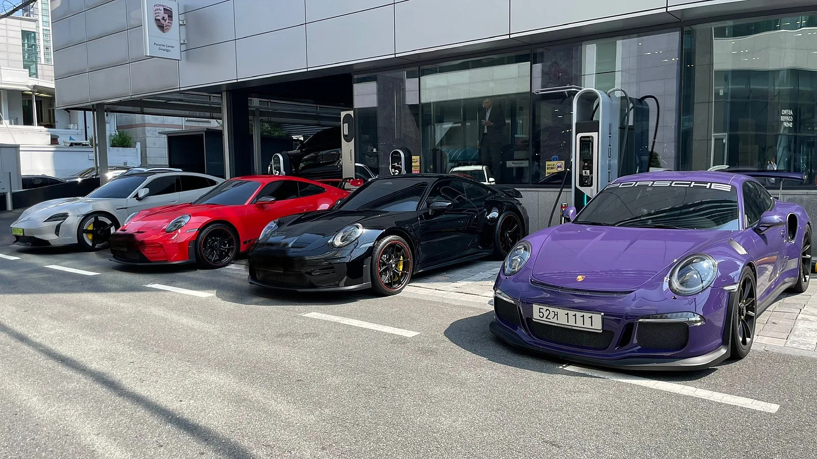 포르쉐 911 GT3 RS 2016 바이올렛 사진 1