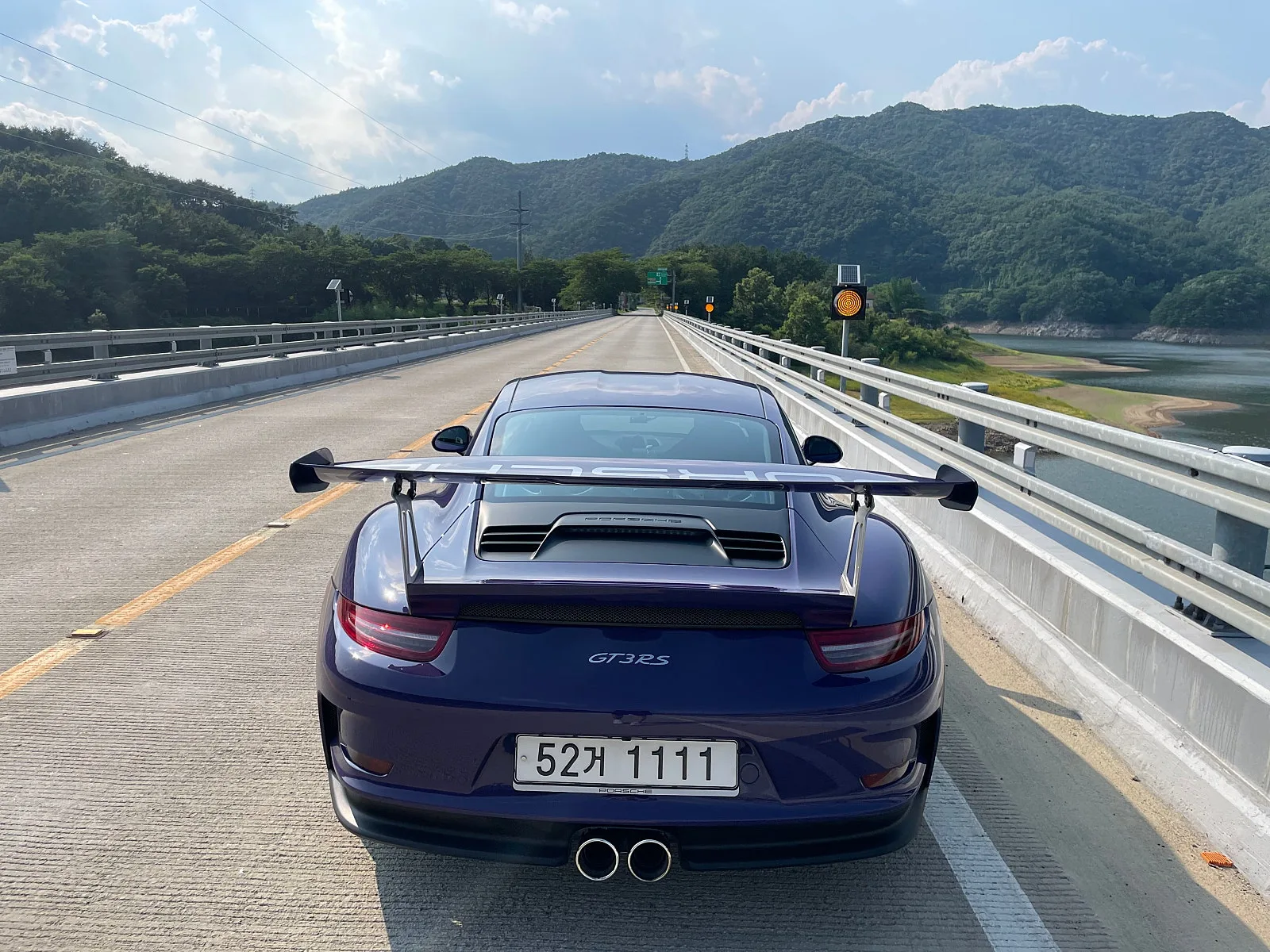 포르쉐 911 GT3 RS 2016 바이올렛 사진 2