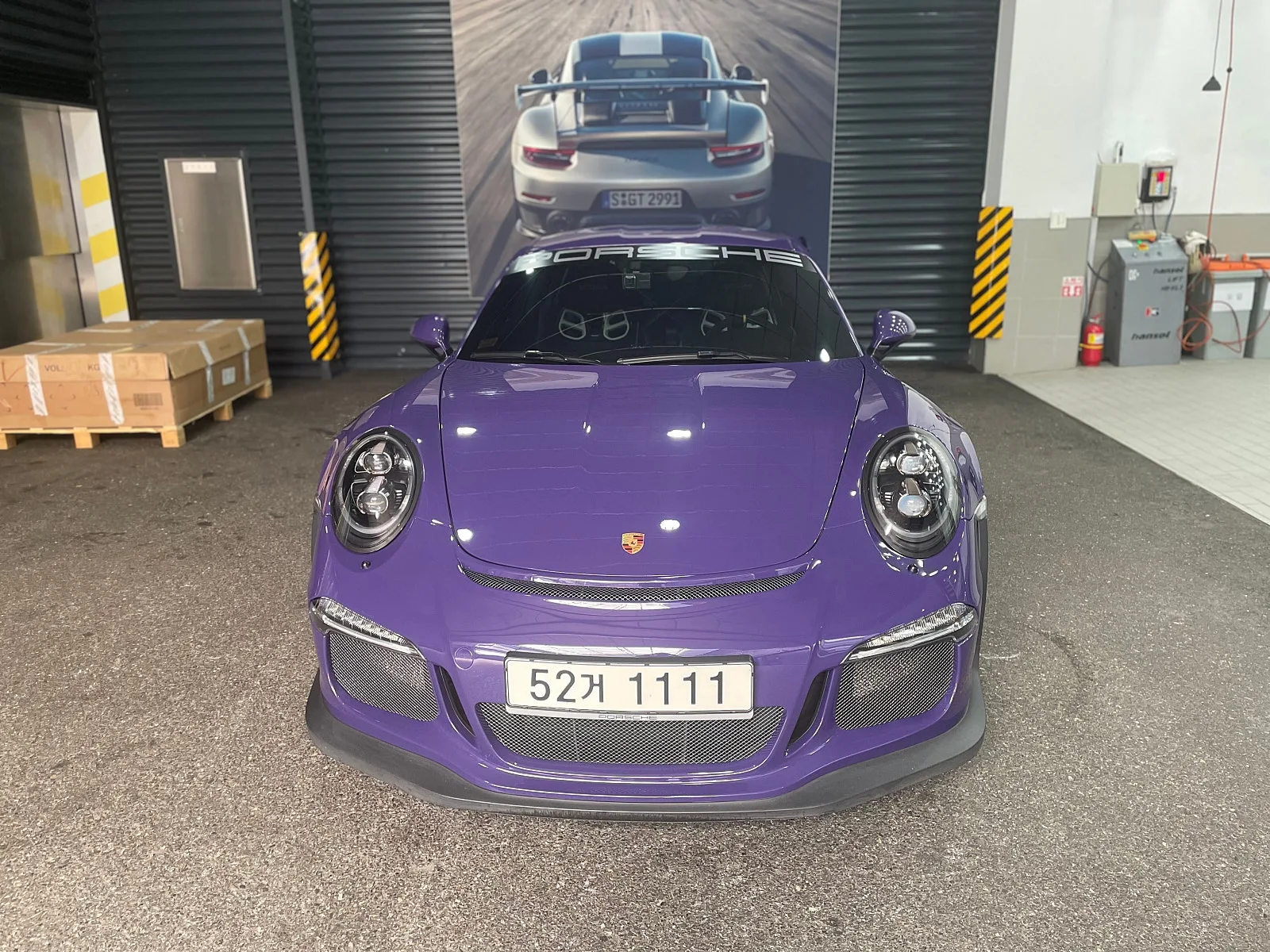 포르쉐 911 GT3 RS 2016 바이올렛 사진 5