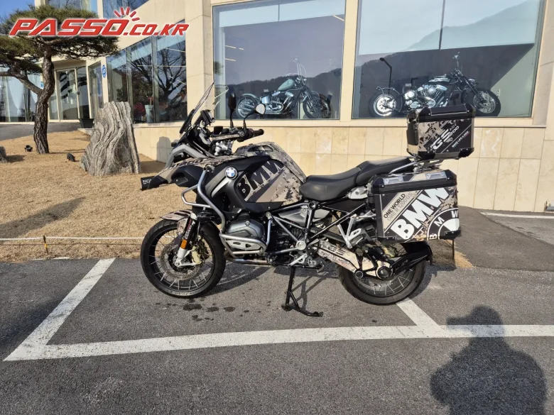 BMW R 1200 GS 어드벤처 2018 블랙 사진 2
