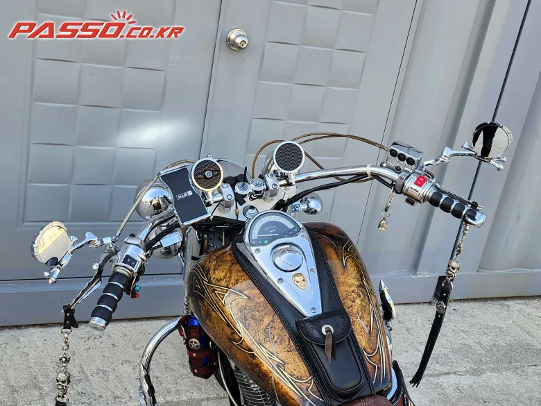 혼다 VTX 1300 S 2007 골드 사진 4