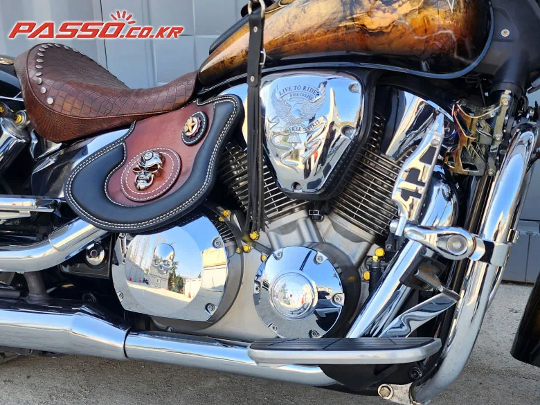 혼다 VTX 1300 S 2007 골드 사진 5