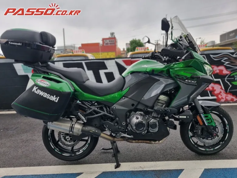 가와사키 버시스 1000 SE 2019 그린