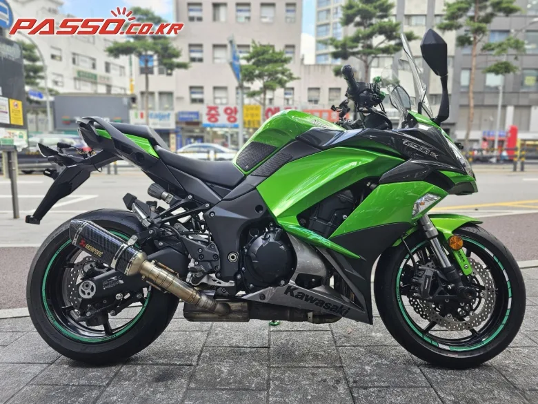 가와사키 Z 1000 SX 2017 그린