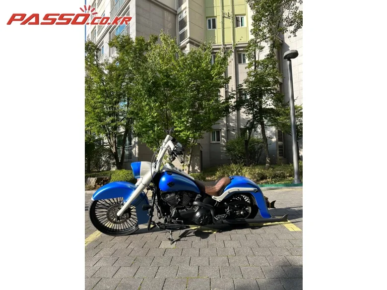 할리데이비슨 팻보이스페셜 2015 블루 사진 2