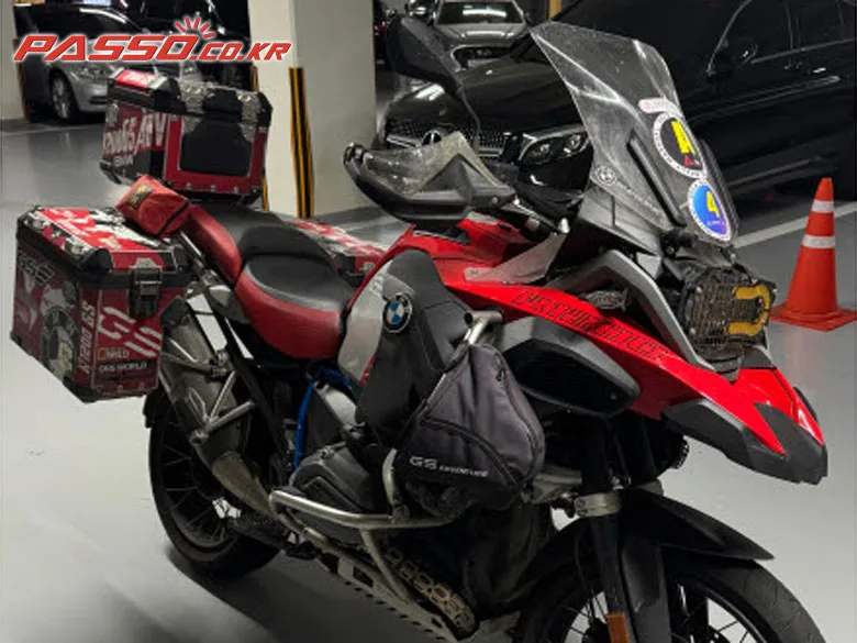 BMW R1200GSA 시그니처 2018 레드 사진 1