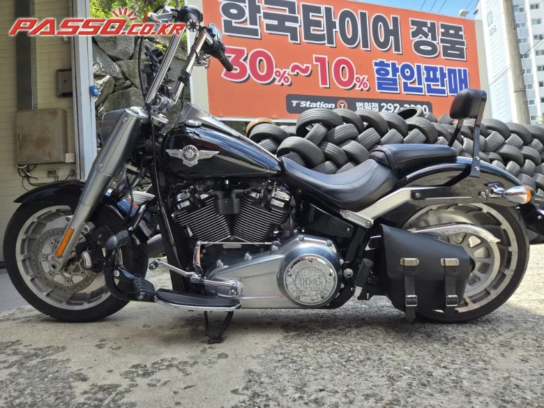 할리데이비슨 팻보이 114 2018 블랙 사진 2
