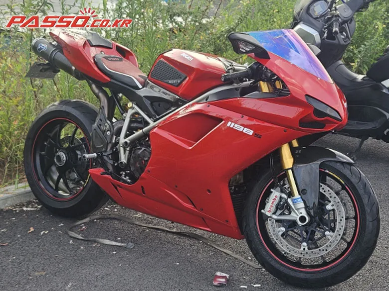 두카티 1198 S 2008 레드