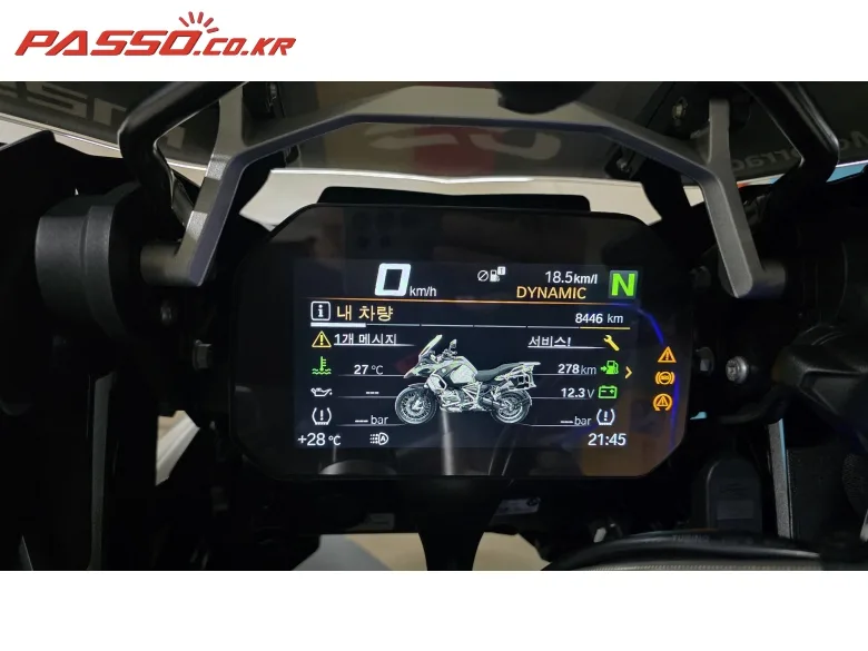 BMW R 1250 GS 어드벤처 2023 블랙 사진 4