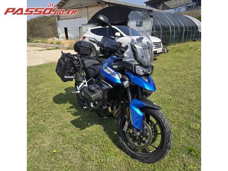 트라이엄프 타이거 900 GT 프로 2024 블루 사진 4