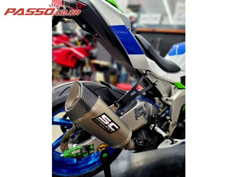 가와사키 40주년 기념 ZX-6R 라이테크 데모카 풀옵션 장착 된 WSBK 사양 닌자 2024 사진 5