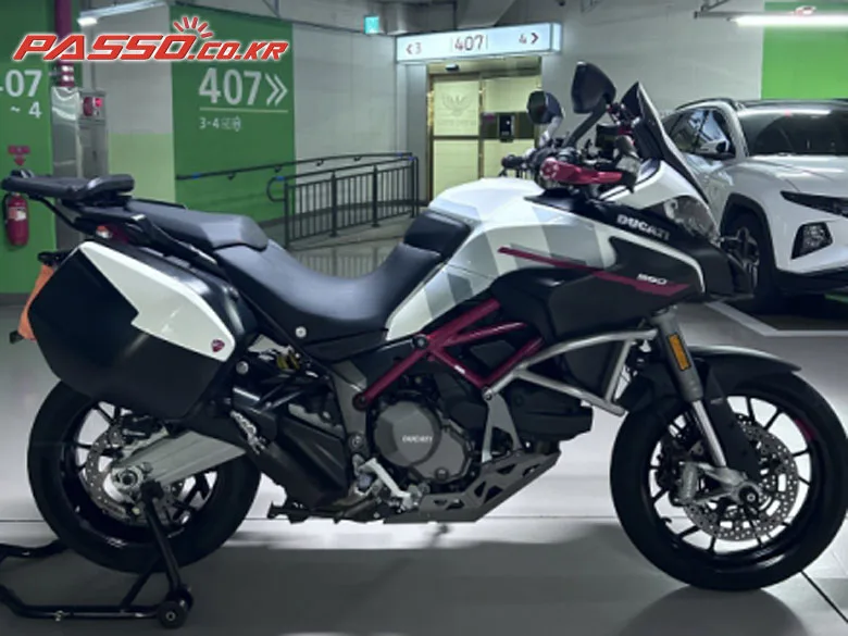 두카티 멀티스트라다 950 S 2021 화이트 사진 1