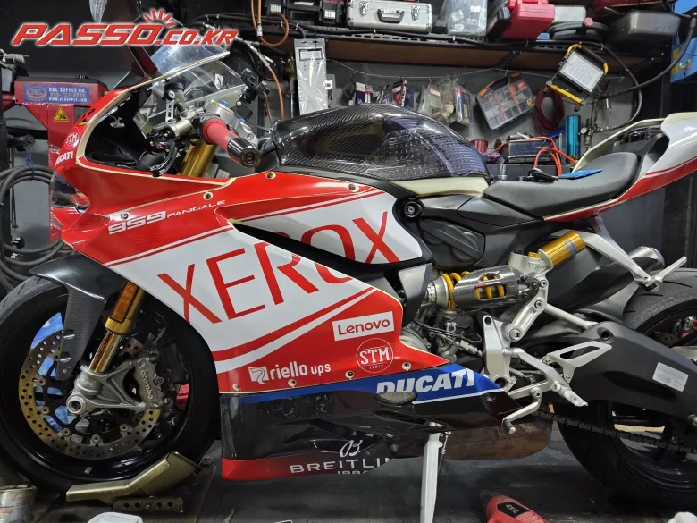 두카티 959 파니갈레 CORSE 2021 레드 사진 1