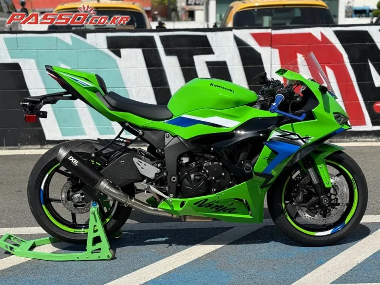 가와사키 ZX 6 R 636 ABS 2026 그린 사진 1
