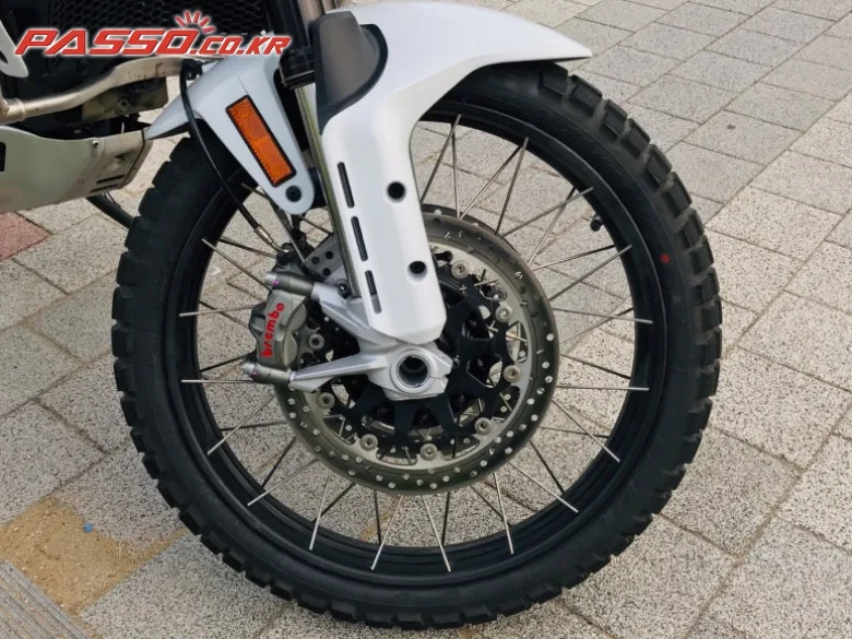 두카티 데저트 X 2025 화이트 사진 6