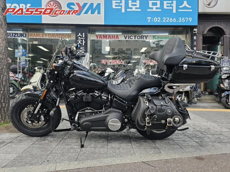 할리데이비슨 팻밥 114 2021 블랙 사진 2
