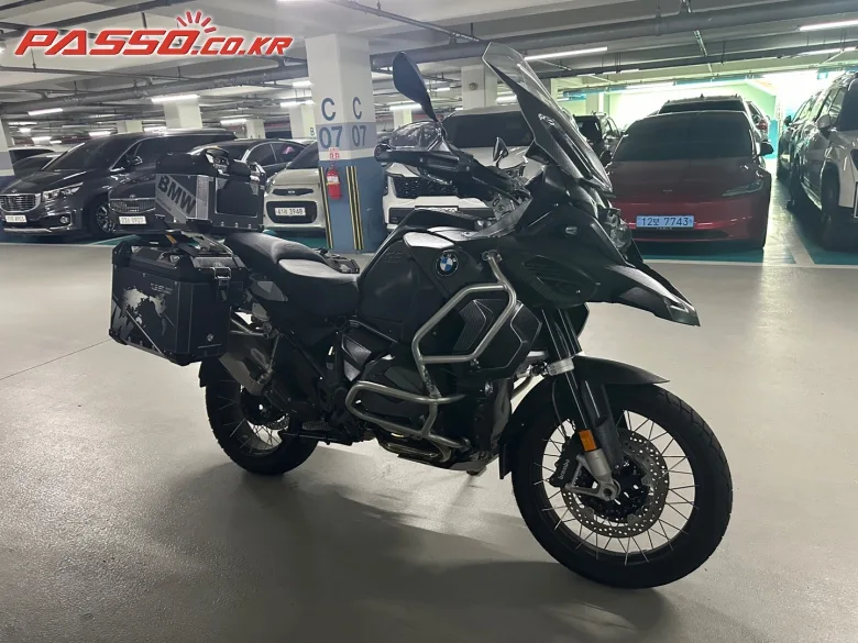 BMW R 1250 GS 어드벤처 2023 블랙 사진 1