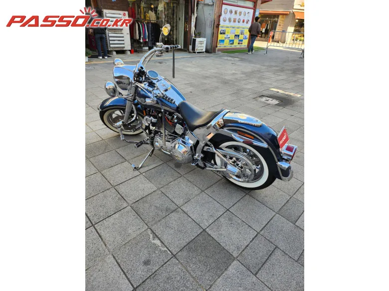 할리데이비슨 팻보이 2003 블루 사진 2