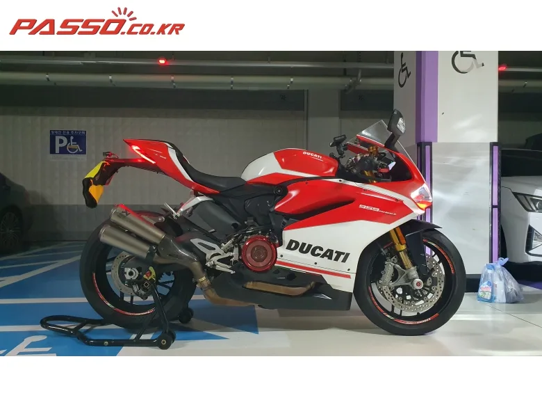 두카티 959 파니갈레 CORSE 2018 레드 사진 1