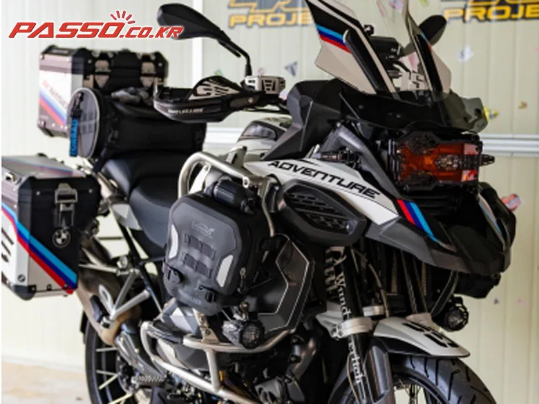 BMW R 1250 GS 어드벤처 2022 화이트 사진 1