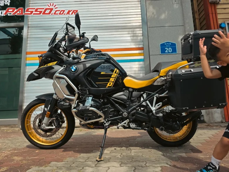 BMW R 1250 GS 어드벤처 2021 블랙 사진 2