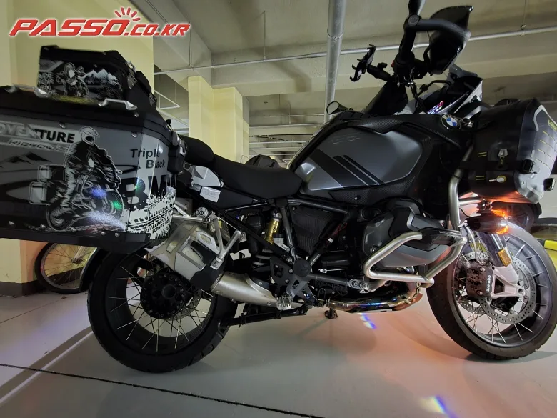 BMW R 1250 GS 어드벤처 2023 블랙 사진 1
