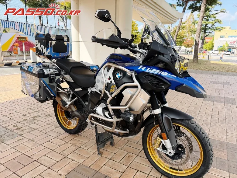 BMW R 1250 GS 어드벤처 2020 블루 사진 1