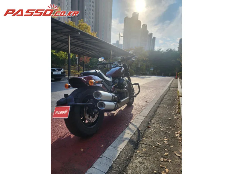 할리데이비슨 팻밥 107 2018 버건디 사진 3