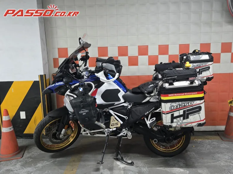 BMW R 1250 GS 어드벤처 2019 블랙 사진 1