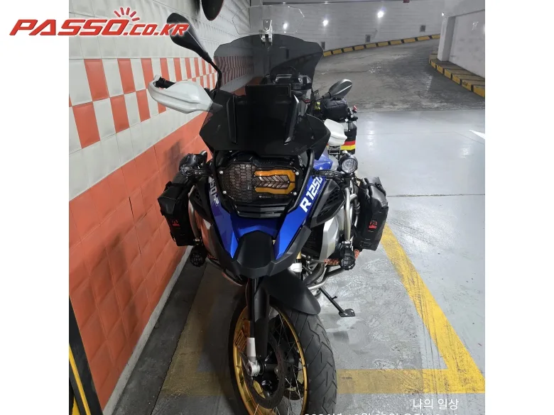 BMW R 1250 GS 어드벤처 2019 블랙 사진 2
