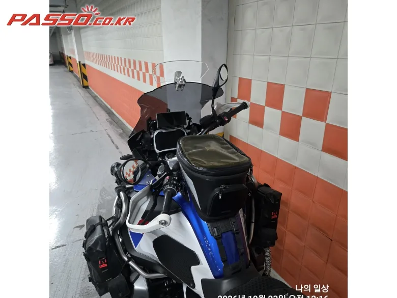 BMW R 1250 GS 어드벤처 2019 블랙 사진 4