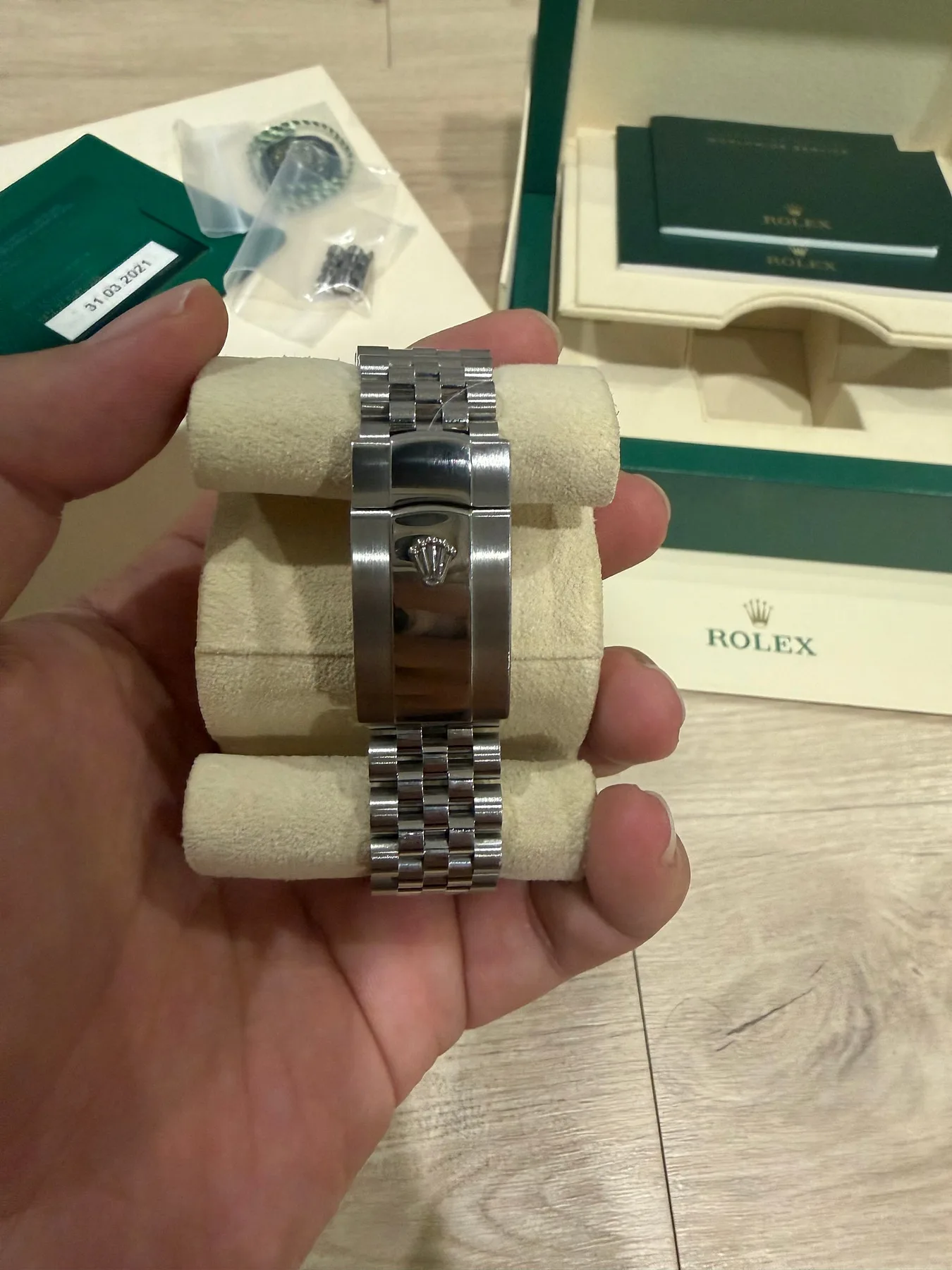 롤렉스 데이저스트 36mm 10p 검판 2021