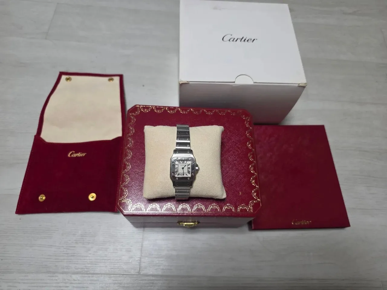 까르띠에 산토스스몰 W20056D6 2011