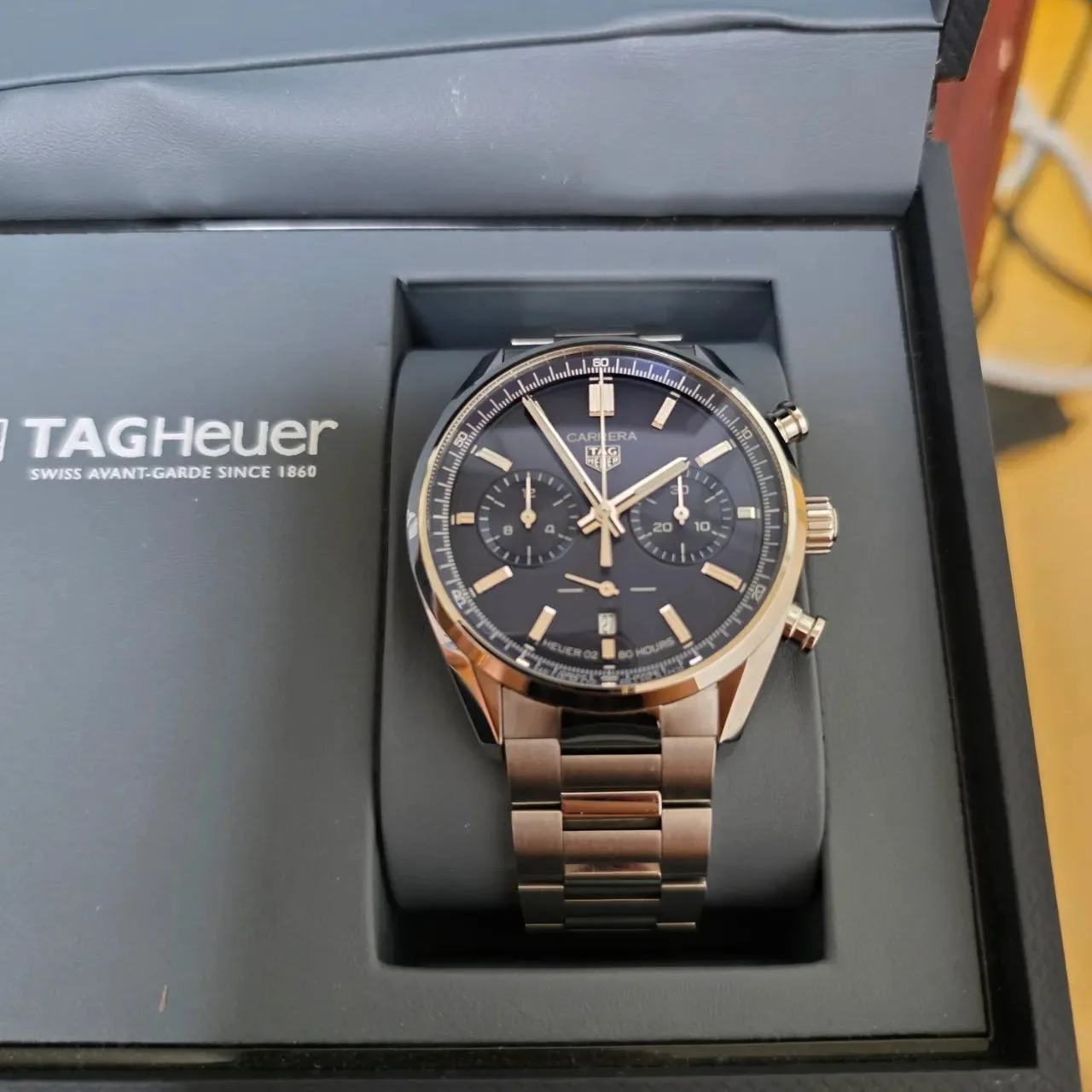 태그호이어 까레라 크로노그래프 42mm CBN2011 청판 2023