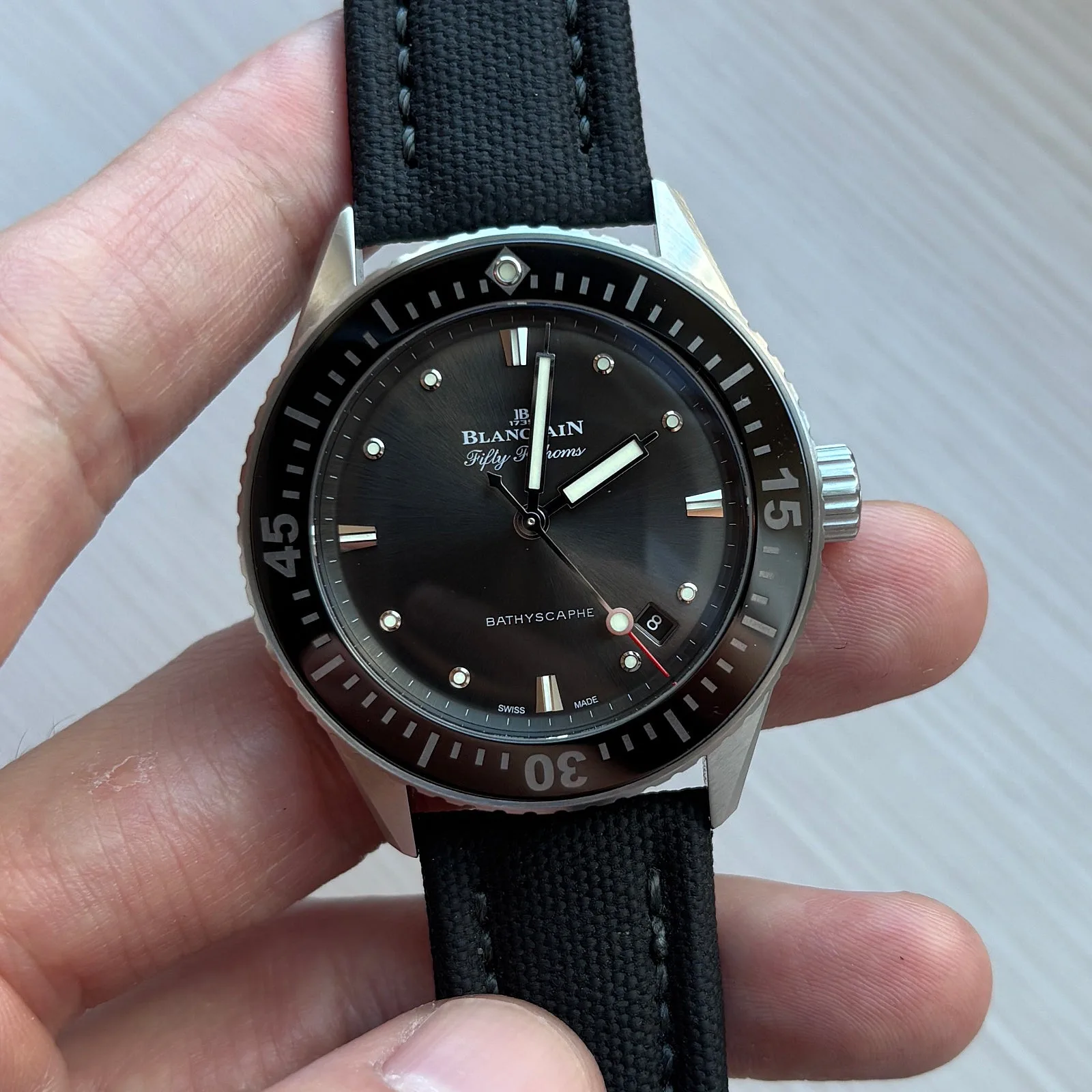 블랑팡 바티스카프 38mm 검판 2026