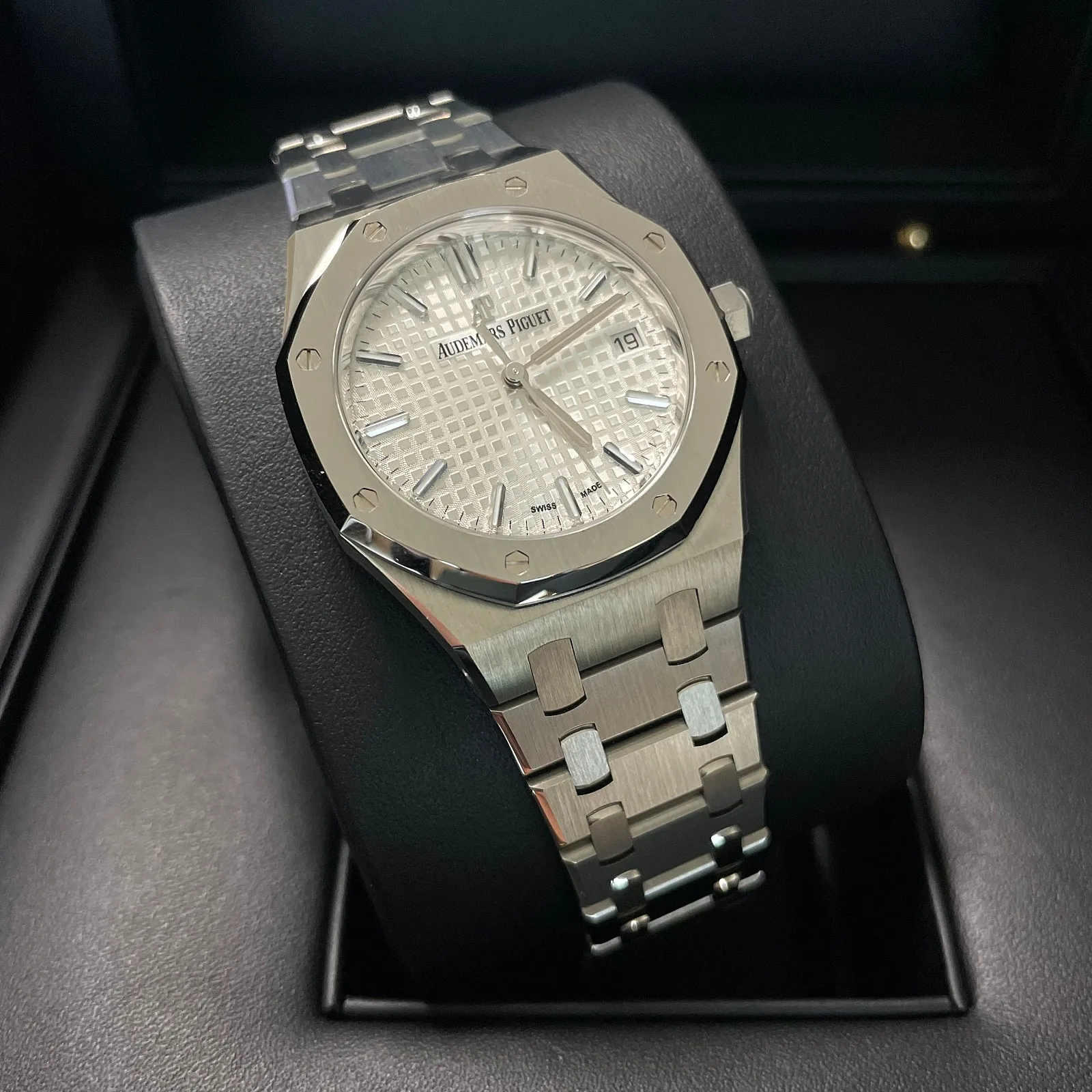 오데마피게 로얄오크 77350 흰판 스틸 34mm 2022