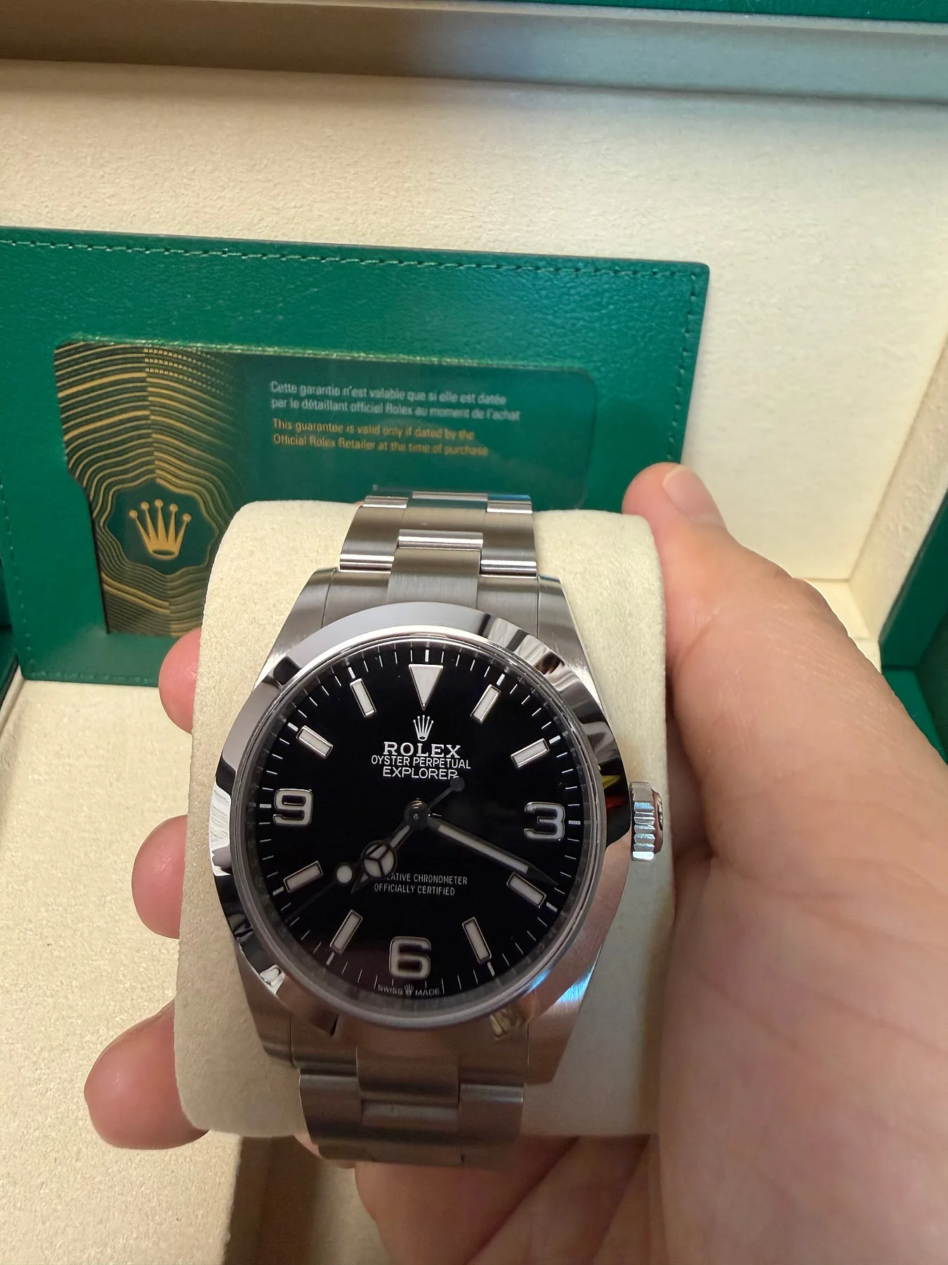 롤렉스 익스플로러1 40mm 2025