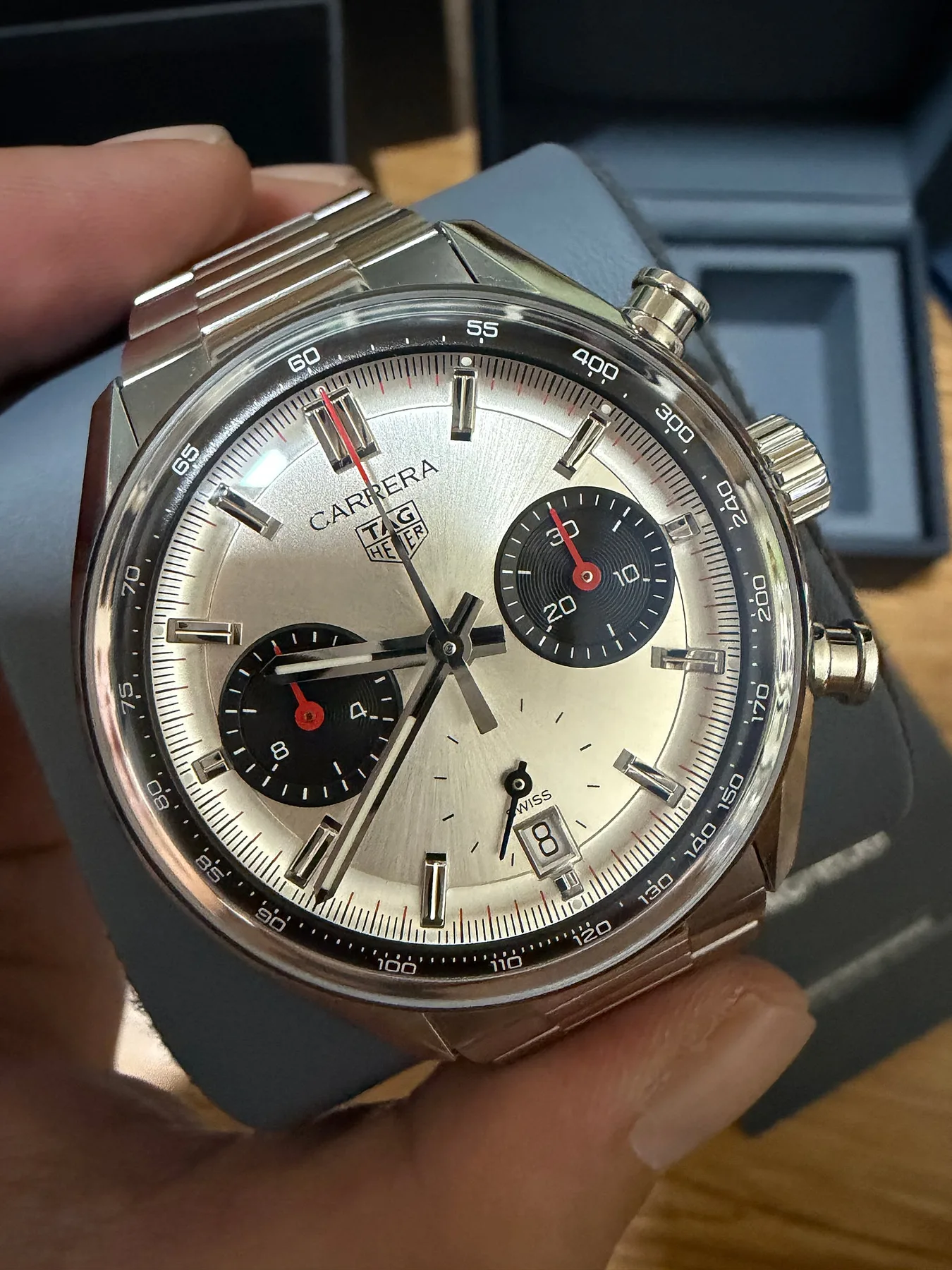 태그호이어 까레라 글라스박스 39mm 2024