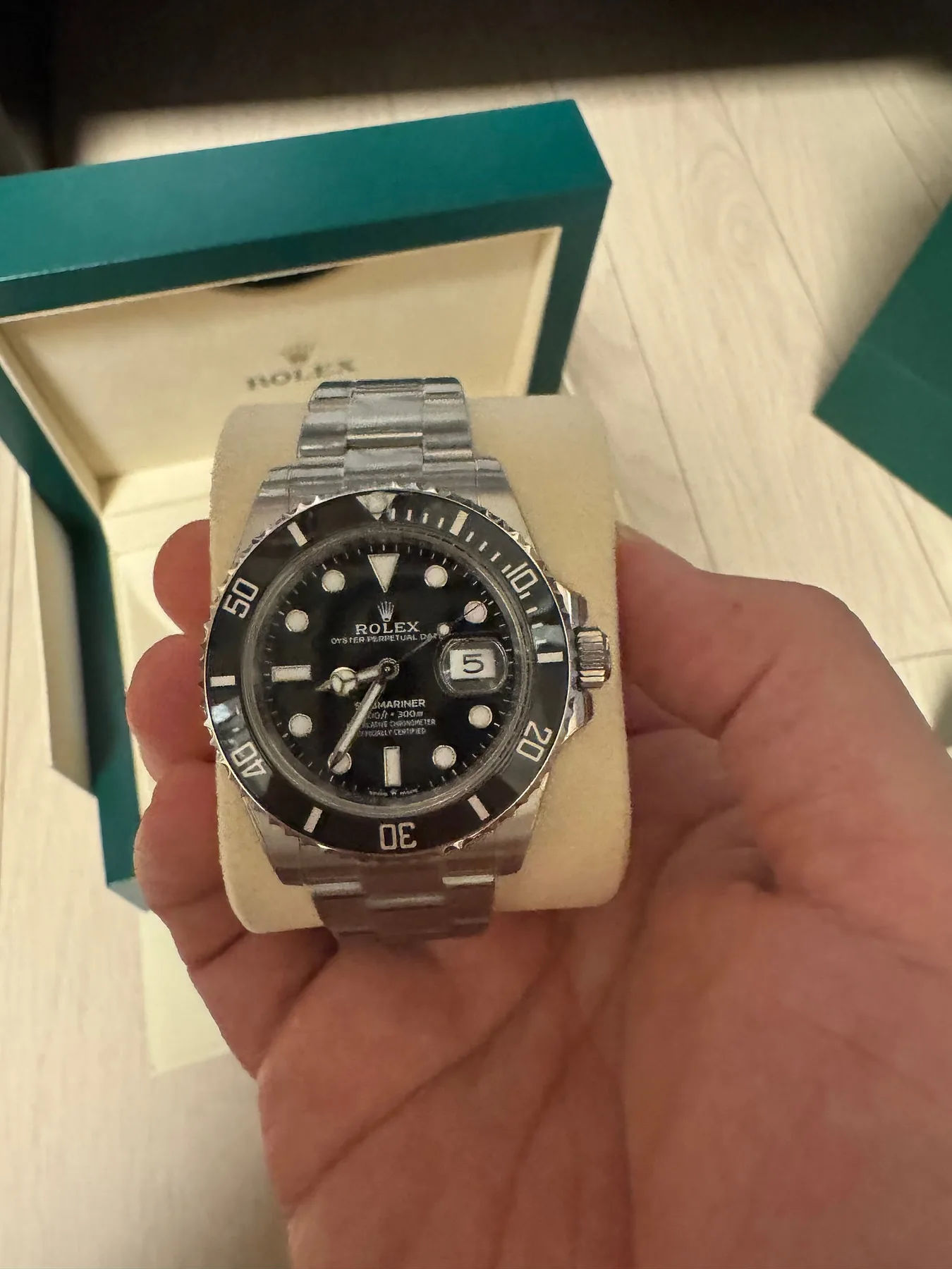 롤렉스 서브마리너 블랙 126610LN 2025