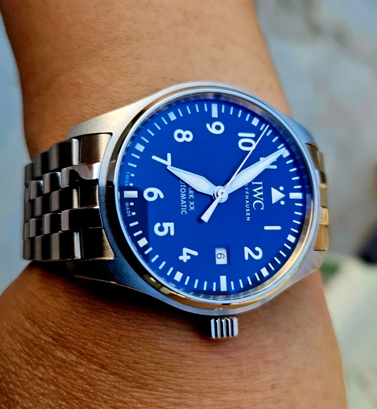 IWC 마크20 청판 2026