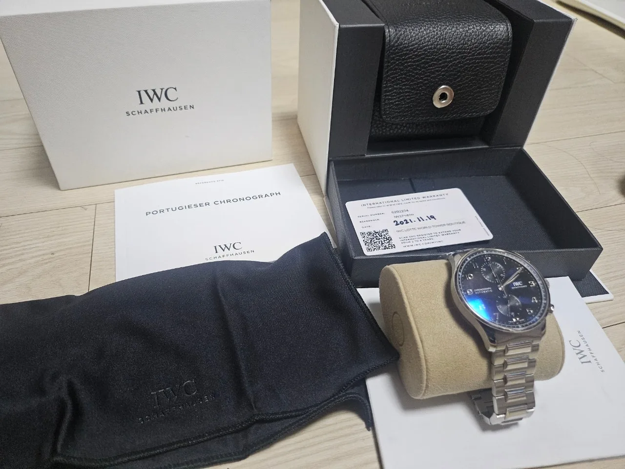 IWC 포르투기저신형 브슬 2021